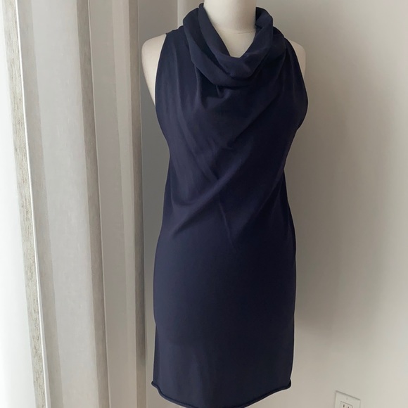 Sleeveless Cowl Neck Knit Dress by Sarah Pacini - Picture 3 of 3